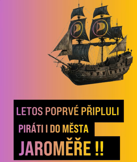 PIRÁTI budou letos i v Jaroměři !